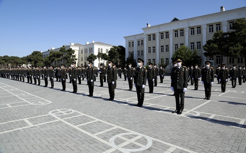 Azerbaijan Military Academy holds graduation ceremony