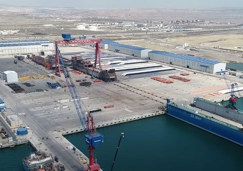 Крупнейший судостроительный завод Каспийского бассейна 