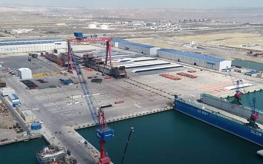 VIDEO REPORT from largest shipyard in Caspian basin