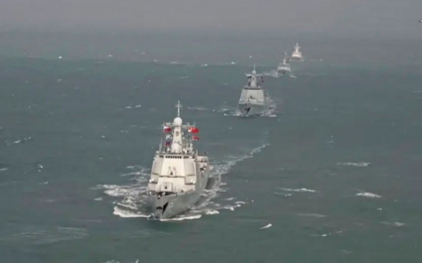 Russia-China joint naval exercise starts in Sea of Japan