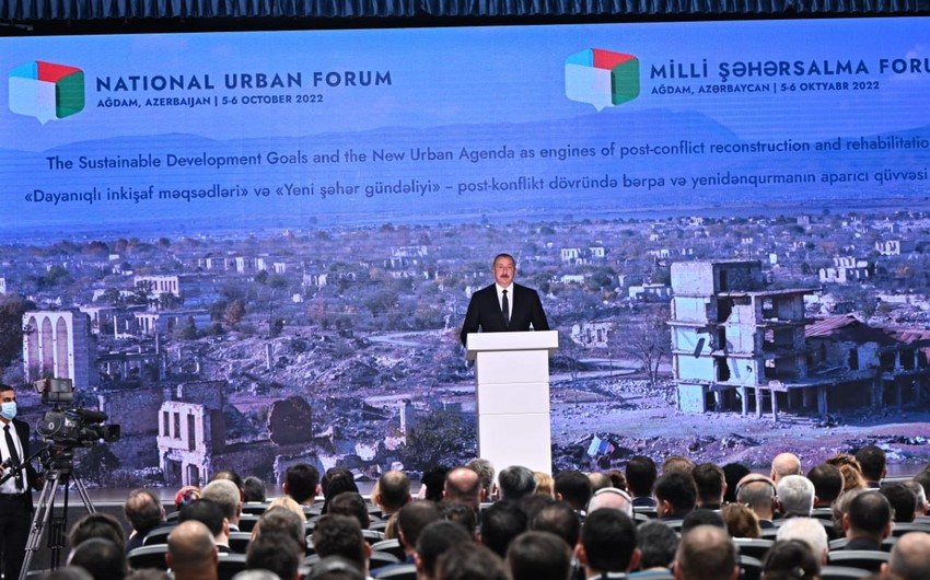 President: Armenians planted more than one million mines during occupation