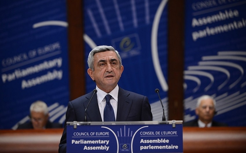PACE Vice-President accuses Serzh Sargsyan at session