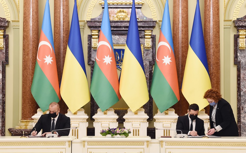 Ilham Aliyev: Documents signed today will help strengthen cooperation with Ukraine