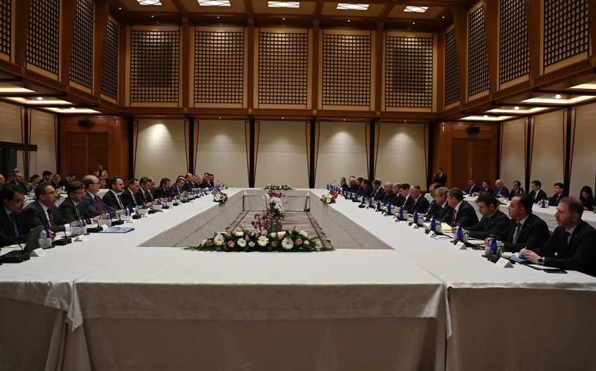 Ankara hosts meeting of Joint Intergovernmental Commission between Azerbaijan, Türkiye