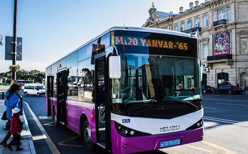 В Баку водителей автобусов будут контролировать при помощи камер