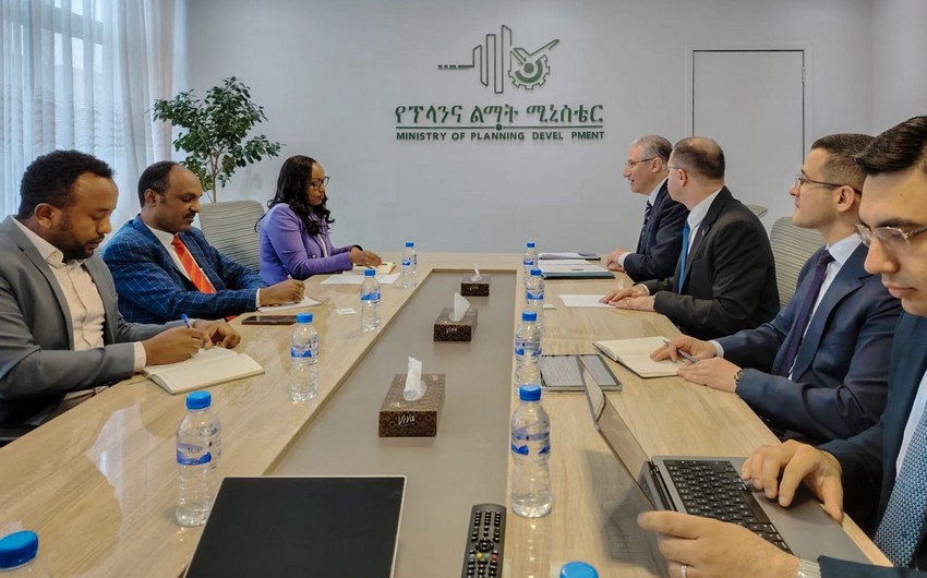 Mukhtar Babayev meets with Ethiopia’s Planning and Development Minister