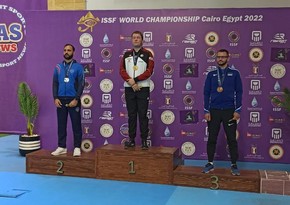 Azerbaijani officer wins silver at World Shooting Championships