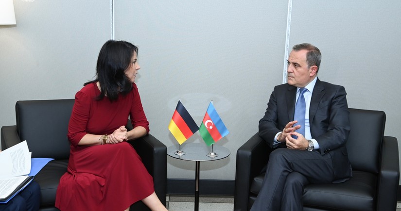 Jeyhun Bayramov discusses Azerbaijan's post-conflict peace efforts with Annalena Baerbock