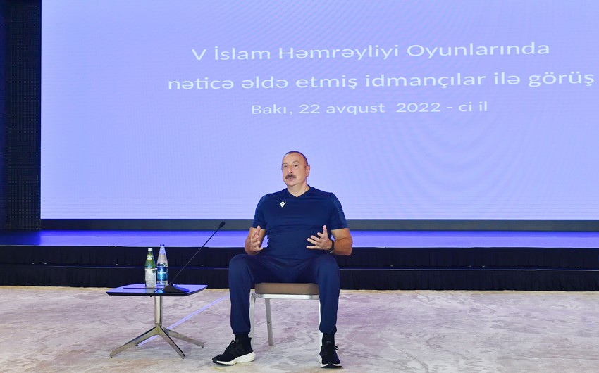 Ilham Aliyev: We will represent our country with dignity at the Summer Olympic Games