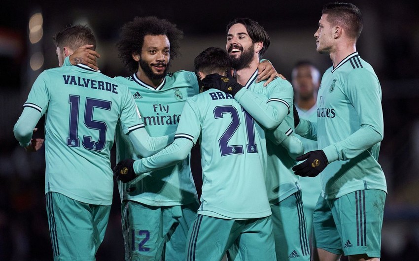 Real Madrid İspaniya Kubokunun 1/8 finalına çıxıb