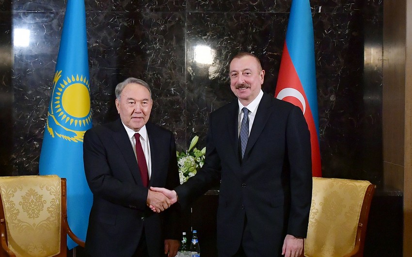 Назарбаев поздравил Алиева: 2020 год стал для вас годом Победы