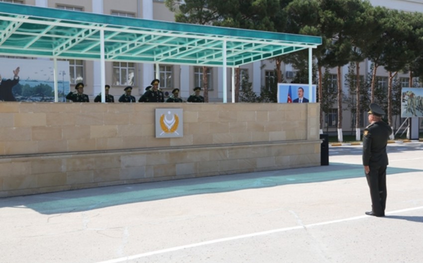 Defense Minister visited military school in connection with beginning of new academic year