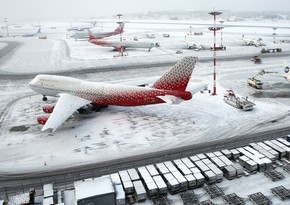 Moskva aeroportlarında 70-dən çox reys gecikib və ya təxirə salınıb