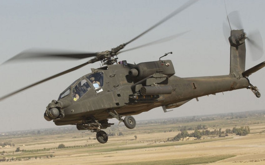 ​США впервые использовали вертолет Apache в военных операциях против ИГИЛ