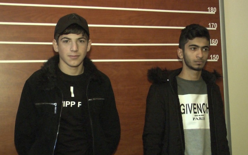 Задержаны друзья, пытавшиеся совершить кражу из магазина в Абшероне