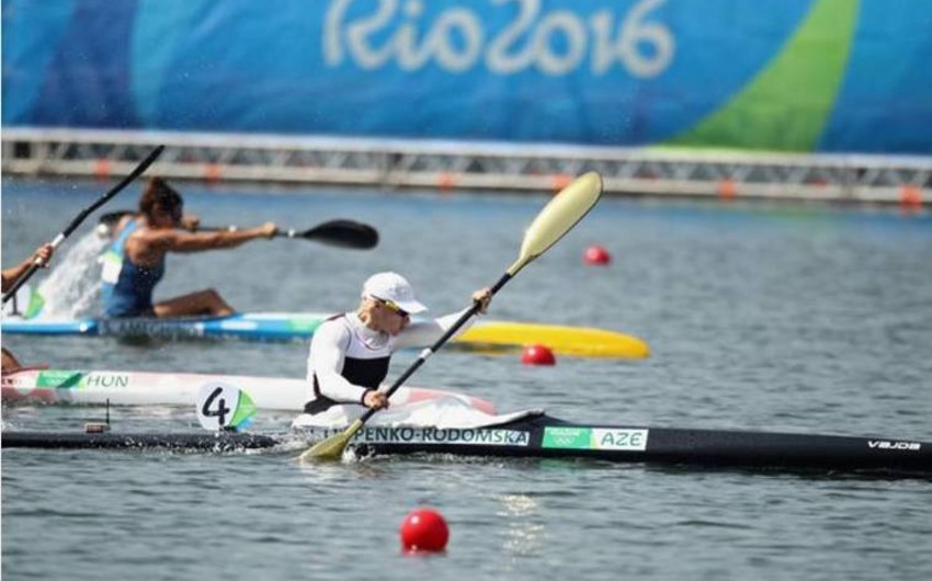 Azerbaijani female kayaker qualifies for Rio 2016 semifinal