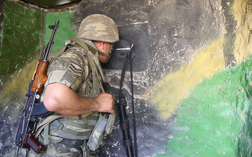 Ermənistan silahlı qüvvələri atəşkəs rejimini 41 dəfə pozub