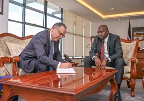 Azerbaijani ambassador explores co-op in innovation, green energy with Kenyan Cabinet Secretary