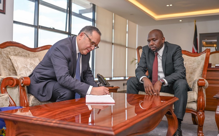 Azerbaijani ambassador explores co-op in innovation, green energy with Kenyan Cabinet Secretary