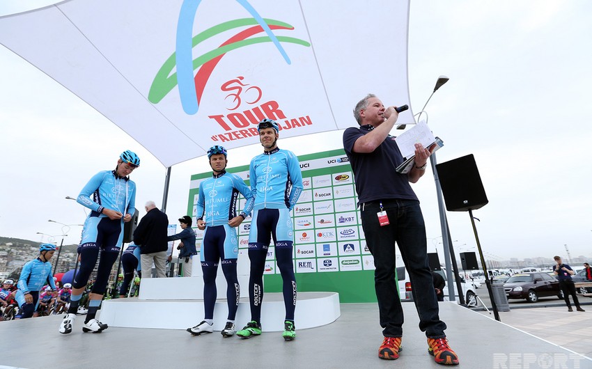 Bakıda Tour d’Azerbaidjan-2017” veloturuna start verilib