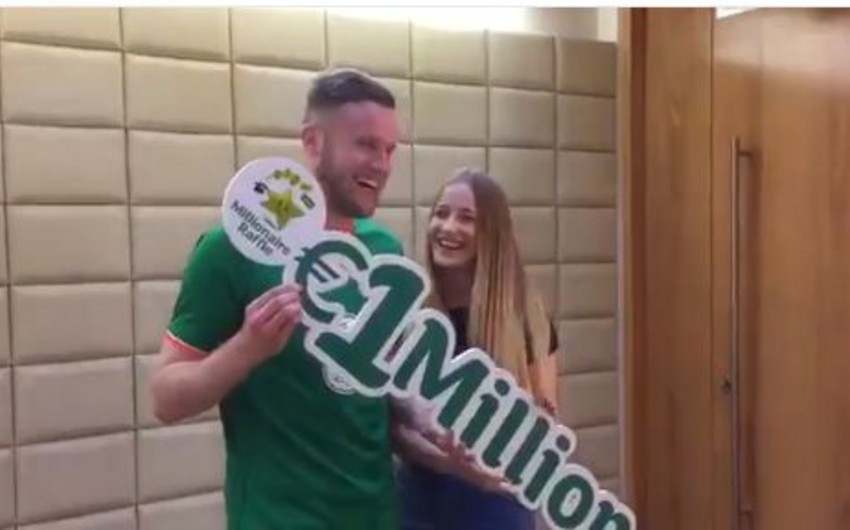Ирландский футболист выиграл в лотерею 1 млн евро