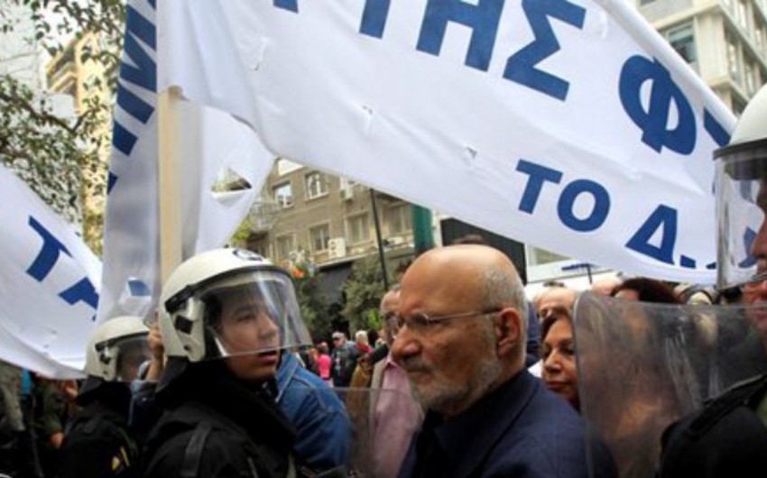 Греческие журналисты проводят забастовку