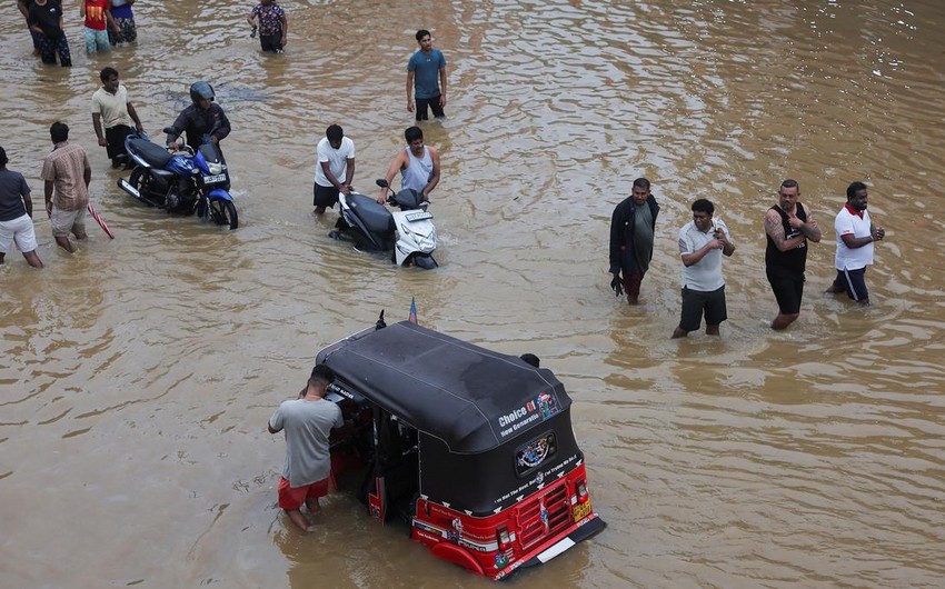 Heavy rains in Sri Lanka caused death of 15 people