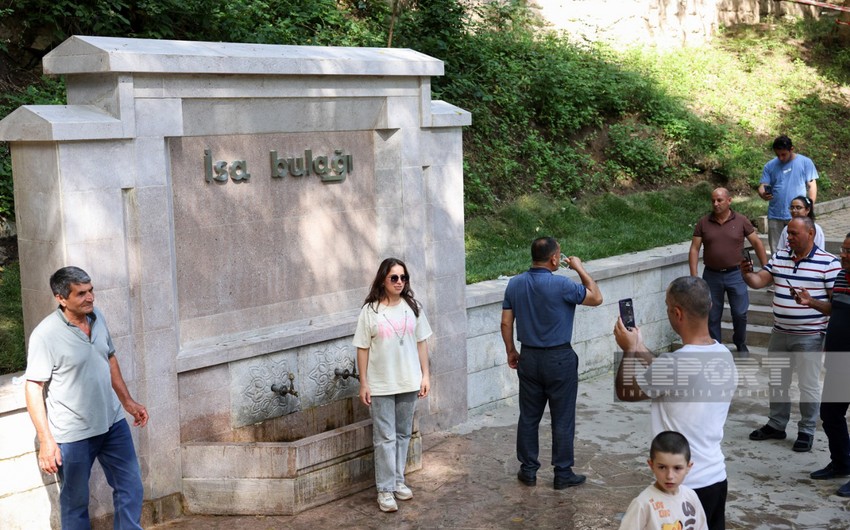 Şuşa Şəhəri Dövlət Qoruğu İdarəsi: “İsa bulağı” istirahət kompleksi bölgədə turizmin inkişafına töhfə verəcək