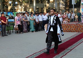 Karabakh outfits demonstrated in Uzbekistan