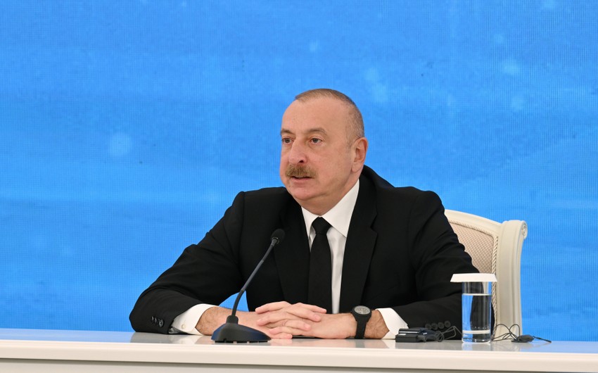 President: Creation of “green energy” sources in Karabakh, East Zangazur, and Nakhchivan will benefit the entire region