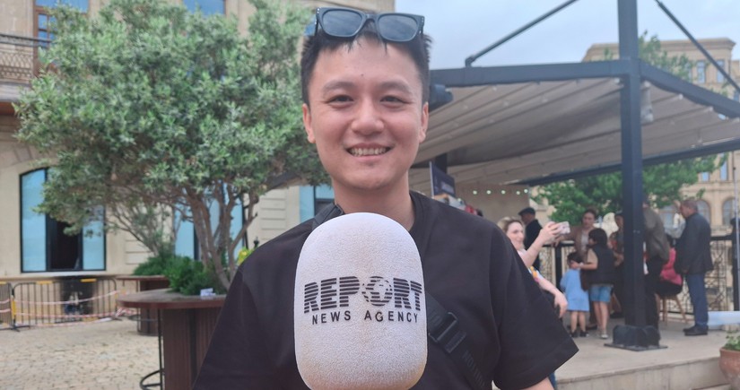 Çinli turist: Bakıda keçirilən Xalça Festivalı çox möhtəşəmdir