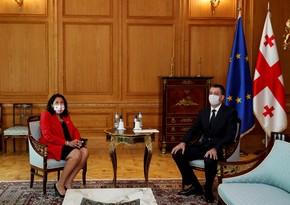 Президент Грузии приняла верительные грамоты посла Азербайджана