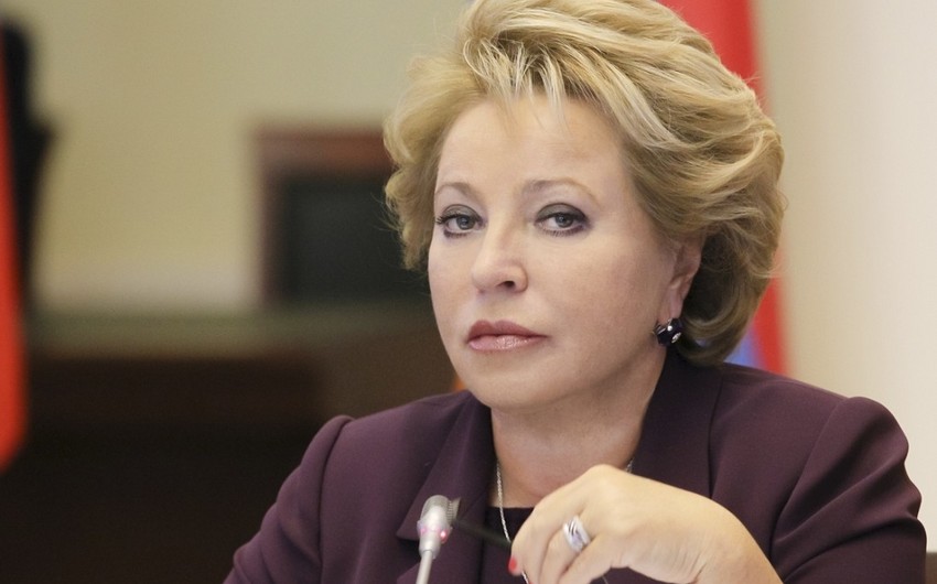 Chief of Russian Federation Council to visit Azerbaijan