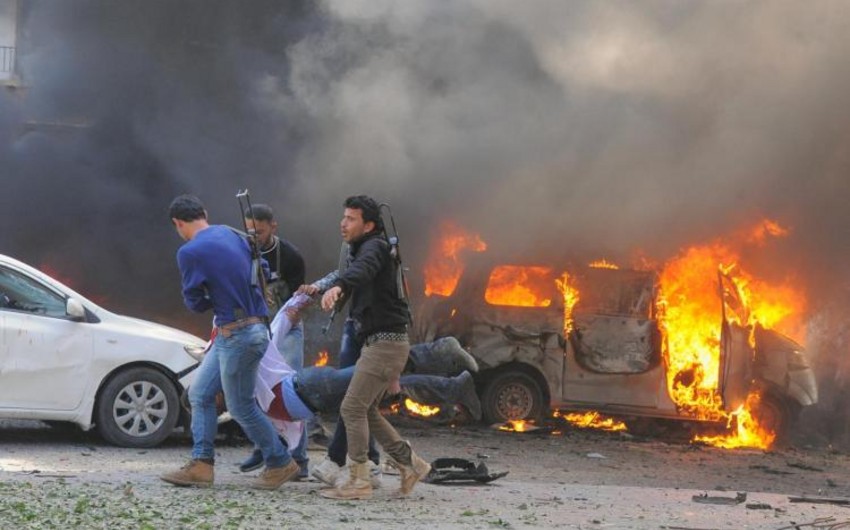 More than 20 killed in series of explosions in Syria