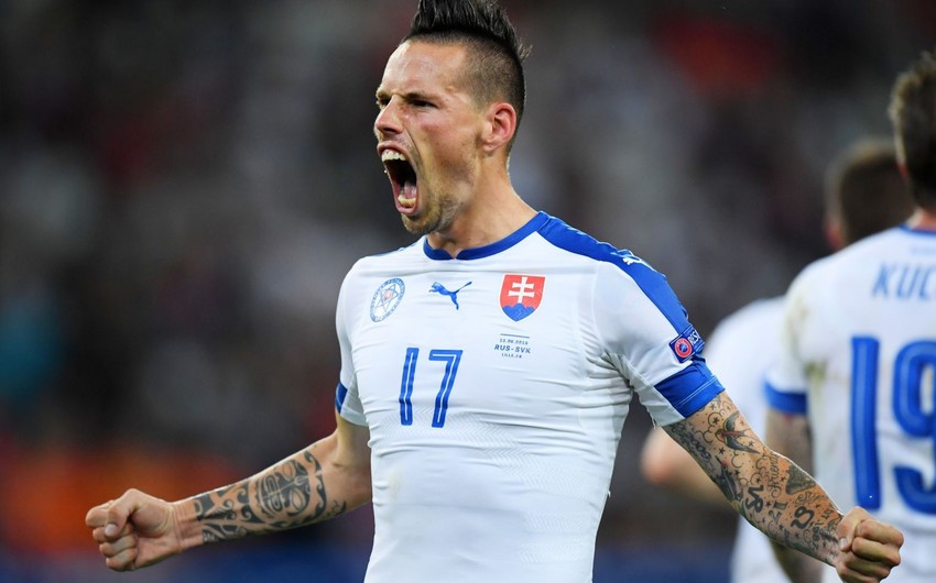 Slovakiyalı məşhur futbolçu karyerasını başa vurur