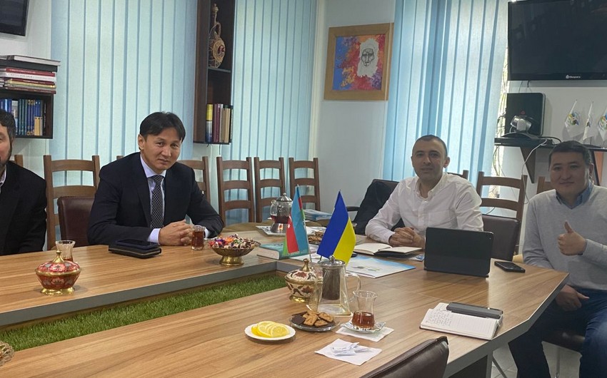В Киеве состоялась встреча азербайджанских и кыргызских диаспор