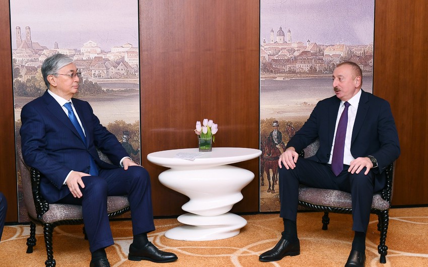 Kazakh President phones Ilham Aliyev