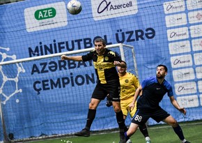 Azərbaycan minifutbol çempionatı: son çempion yarımfinalın ilk oyununda qələbə qazanıb