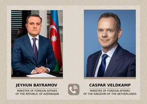 Jeyhun Bayramov holds telephone conversation with Dutch FM