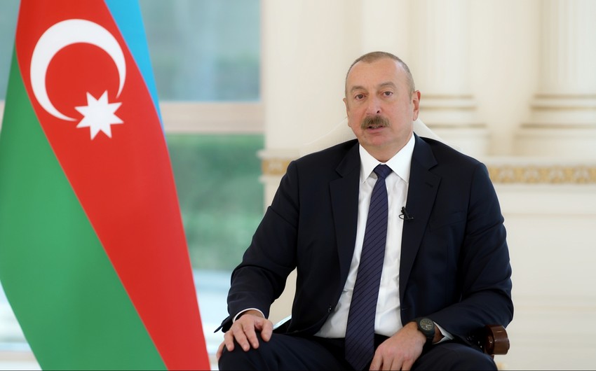 Ильхам Алиев: Сегодня идет процесс зачистки от бандформирований в лесистой местности Карабаха