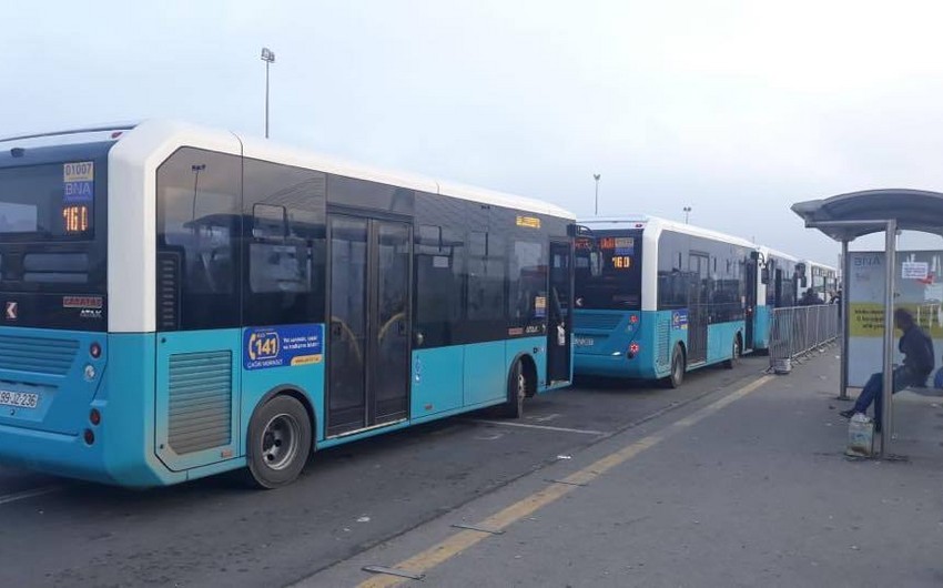 İki marşrut xətti üzrə avtobuslar yenilənib