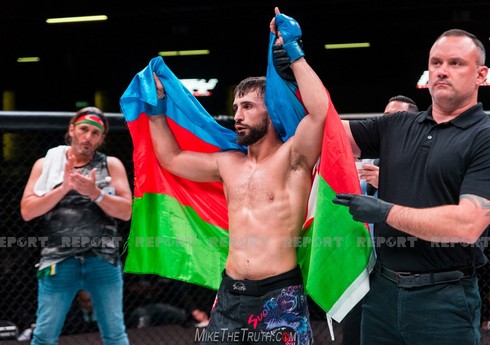 В США азербайджанец вышел в финал международного турнира по ММА