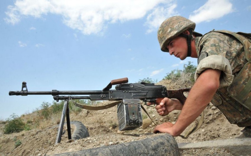 Armenians violated ceasefire 131 times in a day using heavy machine guns
