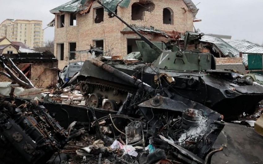 Общие потери ВС России в Украине составили 41,35 тыс. человек