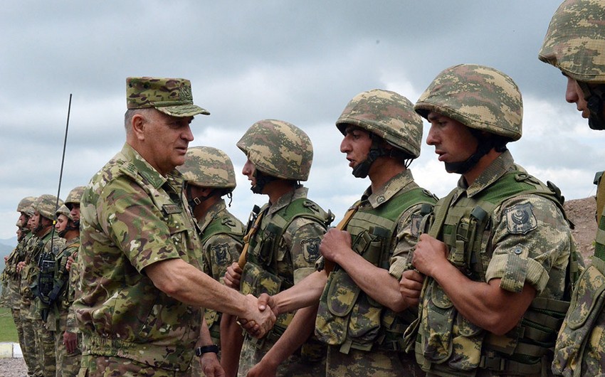 Chief of General Staff of Azerbaijan Army visits several combat positions