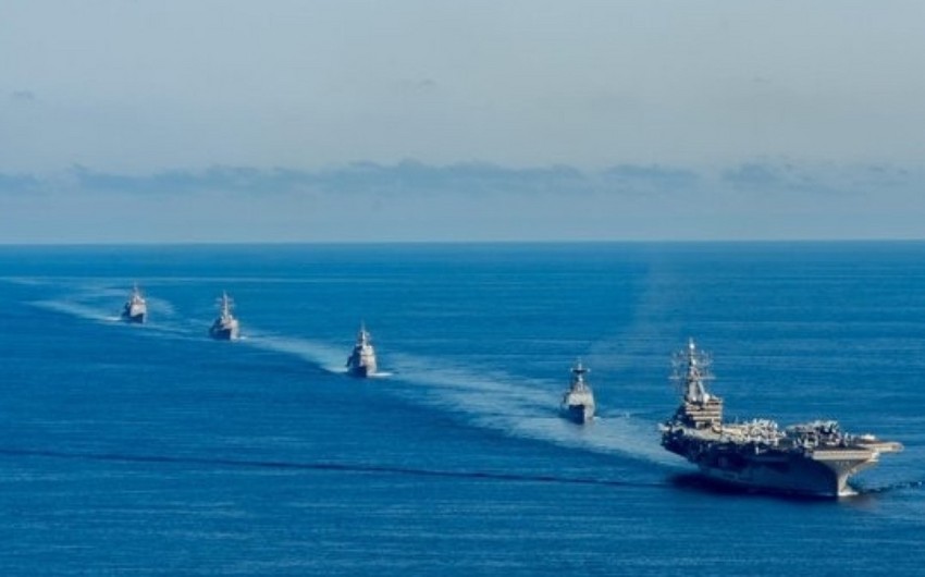 США, Республика Корея и Япония провели военно-морские учения с авианосцем