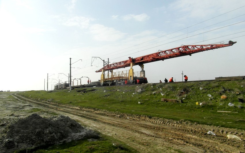 Bakı-Xırdalan-Sumqayıt dəmir yolunun 41 km-lik hissəsi əsaslı təmir olunub
