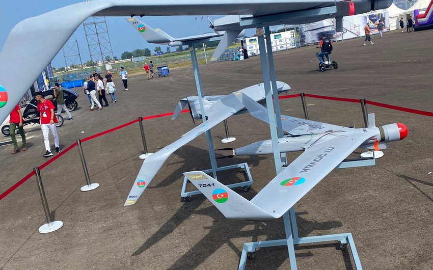 Azerbaijani drones showcased at Teknofest