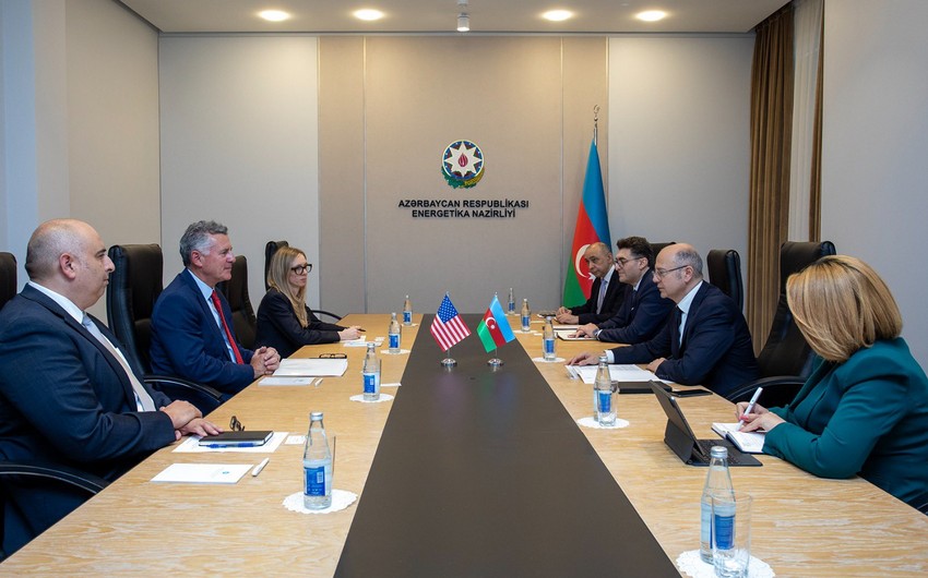 Azerbaijani minister, US State Department official mull cooperation