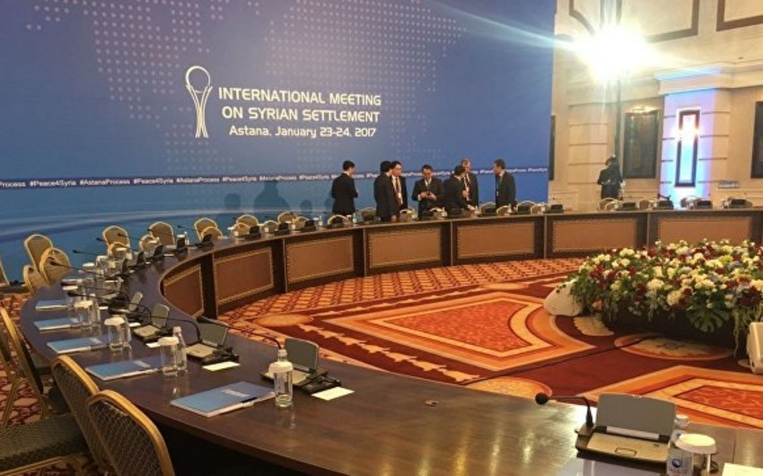 Russia, Turkey and Iran joint meeting on Syria starts in Astana